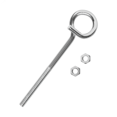 Крюк-болт завитой М10х120  оцинкованный (1 шт.) Европартнёр 13 3021 09