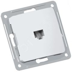 MASTER Розетка компьютерная скрытой установки, в рамку, слоновая кость HEGEL РСК-400-01