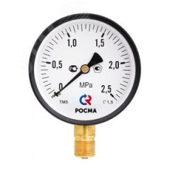 Манометр общетехнический радиальный ТМ-310Р.00 0..40 1/4' кл.2.5 РОСМА 00000007660