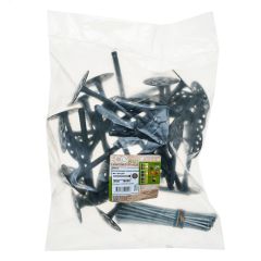 Дюбель для теплоизоляции с мет. гвоздём 10х160 (30 шт) - пакет ECOPLAST Tech-Krep 154332