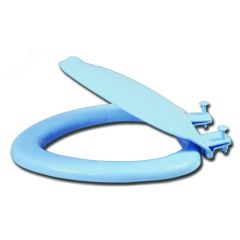 Сиденье для унитаза ЭКОНОМ голубой мрамор VIRPlast 20980525