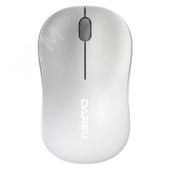 Мышь беспроводная 1200 dpi, белый Dareu LM106G White