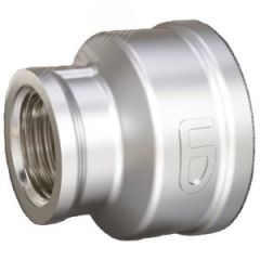 Муфта переходная 2'ВР х 1 1/4'ВР латунь никель LD Pride LD.67.516.50х32