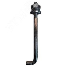 Болт 1.1.M20х620.40Х ГОСТ 24379.1-2012            фундаментный изогнутый ПартнерК БФ11М20Х62040Х