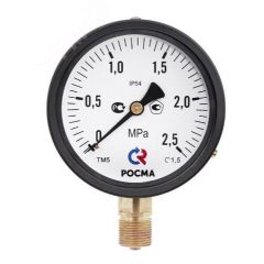 Манометр общетехнический радиальный ТМ-310Р.00 0...4 МРа M12x1.5 150С кл.2.5 РОСМА 00000010248