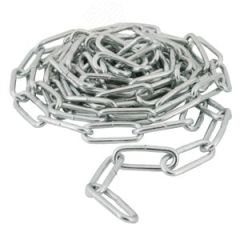 Цепь сварная длиннозвенная ДИН 763 А2 4X32 BEST-Крепёж D00076300A0100403200