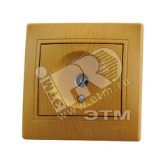 MIRA Розетка ТВ проходная ольха Lezard 701-0701-129