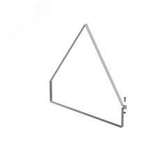 Хомут двускатной крышки лотка универсальный 500х150, толщ. 1,0 мм, гор. цинк OSTEC 344150