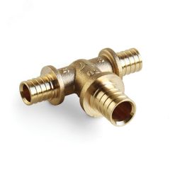 Тройник переходной аксиальный латунный 20x20x16 PRO AQUA AX8202016