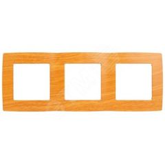Рамка на 3 поста, Эра12, ольха, 12-5003-07 ЭРА Б0014767