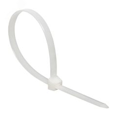 Хомут P6.6 стандартный белый 4.8x400 (100шт) FlexLock PROxima EKF plc-fl-ctsw-4.8x400