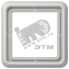 Рамка 1 пост универсальная светло-серая JUNG CD581LG