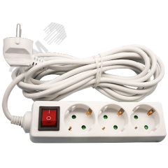 Удлинитель Navigator 71 454 NPE-S1-03-150-ESC-3x0.75 кит 10А ПВС 3х0.75 Navigator Group 71454