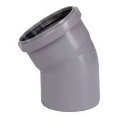 Отвод канализационный 125х30 град. Ostendorf 116110