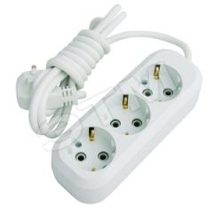 Удлинитель 3x2 м с заземлением Makel MGP132