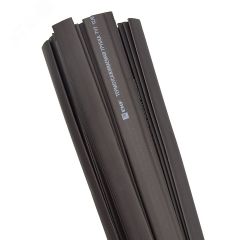 Термоусаживаемая трубка ТУТ нг 80/40 черная в отрезках по 1м PROxima EKF tut-80-b-1m