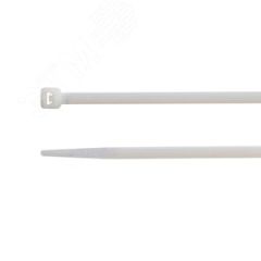 Стяжка кабельная, цвет естественный, 290x3,6 мм (упак.100шт) BM Group BM-B2936