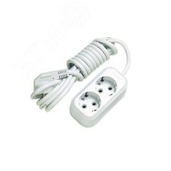 Удлинитель 2x2 м с заземлением Makel MGP112