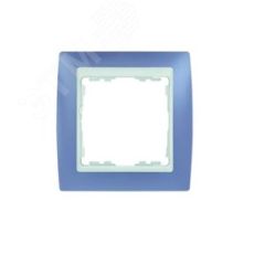 Рамка на 2 поста, S82, сирень - белый Simon 82621-64