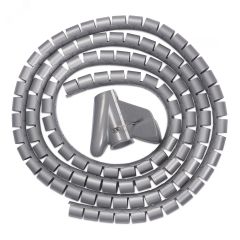 Рукав для кабеля пластиковый спиральный д.20 мм (2 м) и инструмент ST-20 Cabeus PCB-20