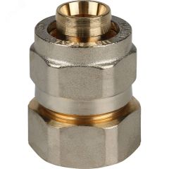 Переходник с внутренней резьбой 3/4'х20 для металлопластиковых труб винтовой STOUT SFS-0002-003420