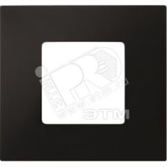 Рамка-декор на 2 поста для 2700620-03., S27Pl, чёрный Simon 2700627-071