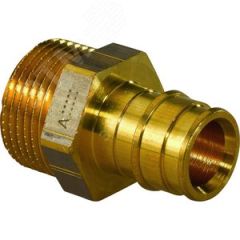 Штуцер 20х3/4'НР, латунь Usystems 1136009