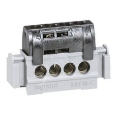 Клемма черная 4х1.5-16мм.кв. LEGRAND 004850