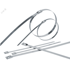 Хомут 350х4,6мм нержавеющая сталь (50 шт) Navigator Group 82389