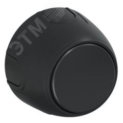 Выключатель одинарный  Rotondo, цвет черный OneKeyElectro 7700850