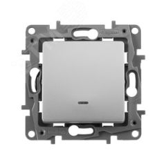 Выключатель одноклавишный, с подсветкой/индикацией, автоматические клеммы 10 AX 250 Daccord/Legrand 672403