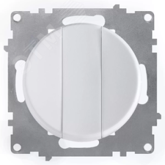 Выключатель тройной, цвет белый (серия Florence) OneKeyElectro 2172780