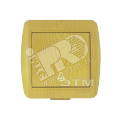 Ната Кнопка звонка ольха Lezard 710-0700-103