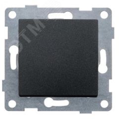 GUSI Ugra механизм выключателя 1кл. перекрестный, скрытая  установка,  10А, 250В. Цвет: графит. GUSI Electric С11В7-010