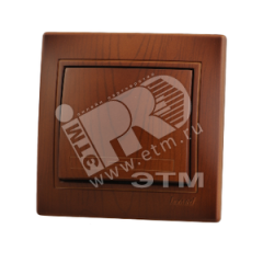 Выключатель одноклавишный, сосна Lezard 701-0801-100