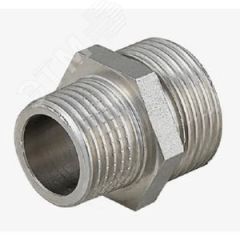 Ниппель НН 2'х1'1/4 переходной, никелированный Aquadeel BFN-002-216