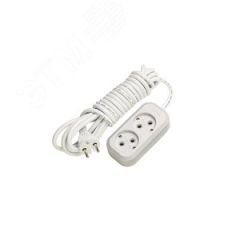 Удлинитель 2x3 м без заземления Makel MGP103