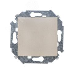 15 Выключатель проходной (переключатель) 16А 250В винтовые зажимы шампань Simon 1591201-034