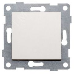 GUSI Ugra МЕХАНИЗМ Выключатель одноклавишный , 2-х полюсный, скрытая установка, 10А, 250В. Цвет серебро. GUSI Electric С11В5-028