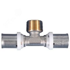 Тройник пресс 20х1/2' НР MVI PF.543.050405