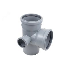 Крестовина двухплоскостная 87.5 град. 110 х 110 х 50 правая Политэк 1201104