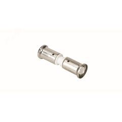 Муфта, ПВДФ пресс (белая), 16x16 Henco 15PKW-1616