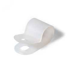 Скоба пластиковая СНК 20 (100шт) КВТ 66449