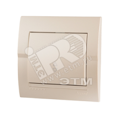 DERIY Выключатель проходной ПБТ жемчужно-белый металлик Lezard 702-3030-105