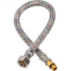 Подводка гибкая для смесителя М10 х 18 - 3/8' ВР длина 40 см STOUT SHF 0015 181010