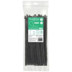 Стяжка кабельная MultiSet 250х4.8 Чёрная (100шт) SE (Systeme) IMT25048B