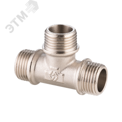 Тройник ННН 1/2'х1/2'х1/2' никелированный MVI BF.515.04