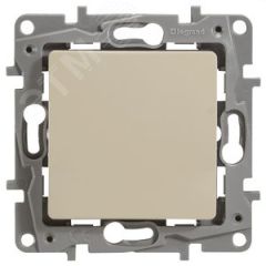 ETIKA Переключатель одноклавишный слоновая кость винтовые зажимы 10A Daccord/Legrand 672305