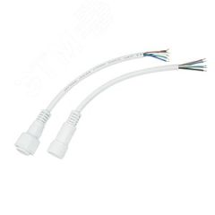 Соединительный кабель (5pin) герметичный (IP67) 5х0.5кв мм  белый, REXANT REXANT 11-9450