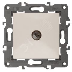 Розетка TV одиночная, Эра Elegance, сл.кость, 14-3101-02 ЭРА Б0034291